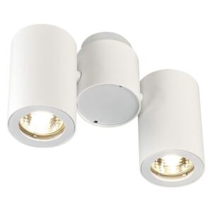 BIG WHITE ENOLA_B, nástěnné a stropní svítidlo, dvě žárovky, QPAR51, bílé, max. 100 W 151831