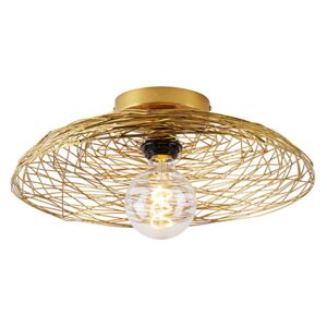 Orientální stropní lampa zlatá 40 cm - Glan