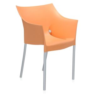 Kartell - Židle Dr. No - světle oranžová