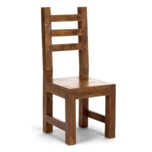 Dřevěná židle z palisandrového dřeva Squarus