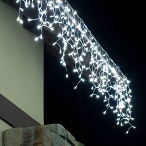 DecoLED LED světelné krápníky - 3x0,9m, ledově bílá, 174 diod