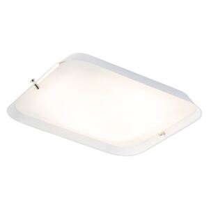 Moderní stropní svítidlo bílé 24,5 cm vč. LED - Edor