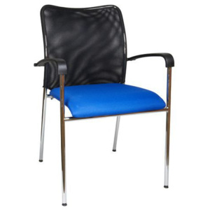 Konferenční židle Spider, modrá