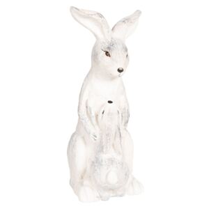 Velikonoční dekorativní soška Duo králíků v objetí - 23*16*41 cm