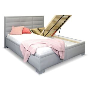 Vysoká čalouněná postel s úložným prostorem CASIOPEA , 180x200 cm