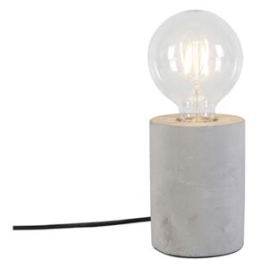 Moderní stolní lampa šedá - Bloque