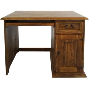 Borovicový stůl do pokoje, dřevěný, rustikální z masivního dřeva 2704