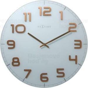 NeXtime 8817wc Classy round 30cm nástěnné hodiny