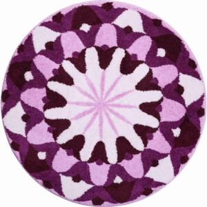 GRUND VĚDĚNÍ Mandala kruhová fialová průměr 60 cm
