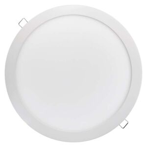 EMOS LED panel 297mm, kruhový vestavný bílý, 24W teplá bílá 1540112410