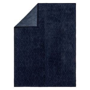MERADISO® Bavlněný přehoz s vlákny dralon®, 150 x (modrá)