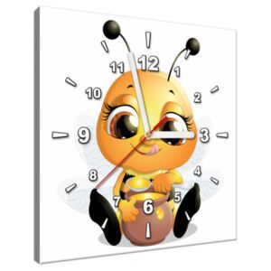 Tištěný obraz s hodinami Včelka s mediky ZP3056A_1AI