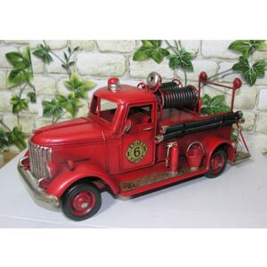 Model - hasičského vozu - 30 * 12 * 14 cm