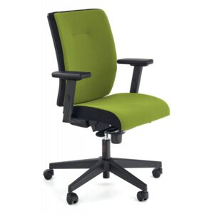 Kancelářská židle POP látka / plast Zelená