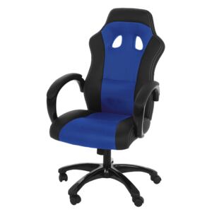 Kancelářská židle RACE, černá, modrá
