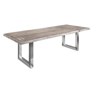 Jídelní stůl MAMMUT ART 240 CM šedý masiv akácie Nábytek | Jídelní prostory | Jídelní stoly | Všechny jídelní stoly