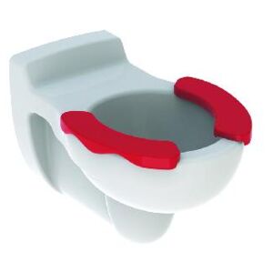Geberit Kind - Závěsné dětské WC, 330x535 mm, bílá/karmínová plocha 201710000