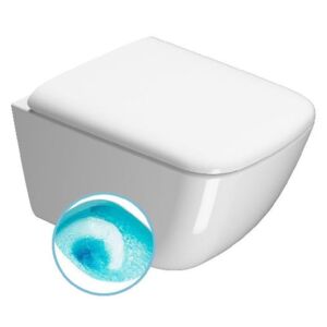 Sapho GSI Sand - WC závěsné, splachování Swirlflush, ExtraGlaze, bílá 901611