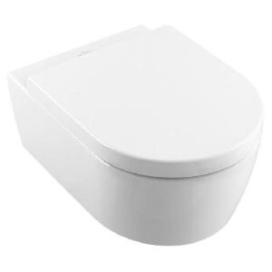 Villeroy & Boch Avento - Závěsné WC se sedátkem SoftClosing, DirectFlush, alpská bílá 5656HR01