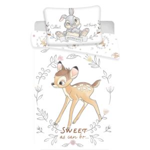 Jerry Fabrics Disney povlečení do postýlky Bambi sweet baby 100x135, 40x60 cm