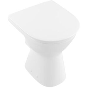 Villeroy & Boch O.novo Vita - Stojící WC bezbariérové, zadní odpad, AntiBac, CeramicPlus, alpská bílá 468310T2