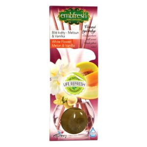 Embfresh diffuser Bílé květy, meloun a vanilka 35 ml