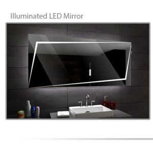Koupelnové zrcadlo s LED podsvětlením 120x70 cm BERLIN