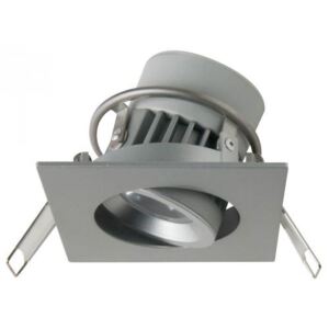 MEGAMAN LED zapuštěné svítidlo SIENA F29500RCv1 828 8W stmívatelné IP44 stříbrná 230V F29500RCv1/828/SV