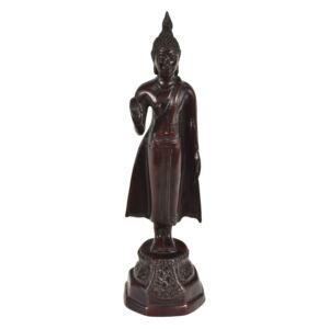 Narozeninový Buddha, pondělí, hnědý, pryskyřice, 25cm