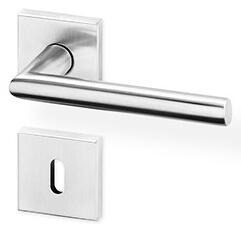 ACT dveřní kování DORA R HR SlideBloc light PK (nerez) Provedení: BB - klika/klika s otvorem pro pokojový klíč