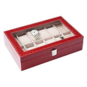 JK BOX Dámská kazeta na hodinky a šperky SP-938/A7