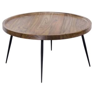 KONFERENČNÍ STŮL, barvy sheesham, dřevo, 75/75/39 cm MID.YOU - Konferenční stolky