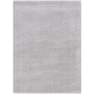 Kusový shaggy koberec Agnella Yoki Ran Světle šedý Rozměr: 80x150 cm