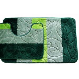Koupelnová předložka Comfort zelená Dafne - 2set