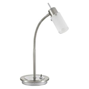 PAUL NEUHAUS LED stolní lampa, svítidlo na čtení, ocel, jednoduché 2700K LD 11935-55