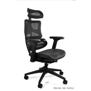 UNIQUE Kancelářská židle ERGOTECH, černá
