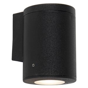 Moderní nástěnná lampa černá IP55 vč. 1 x GU10 - Franca