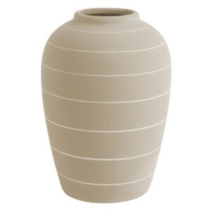 Krémově bílá keramická váza PT LIVING Terra, ⌀ 13 cm