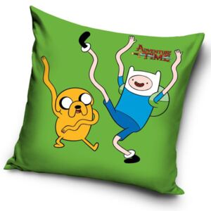 Povlak na polštářek Adventure Time - Zelený