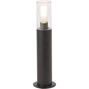 Moderní stojící venkovní lampa černá 50 cm - Rullo