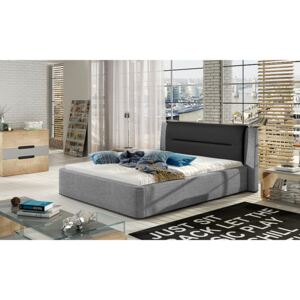 Čalouněná postel s úložným prostorem Piri 140 x 200 01 - Sawana 21/Soft 11