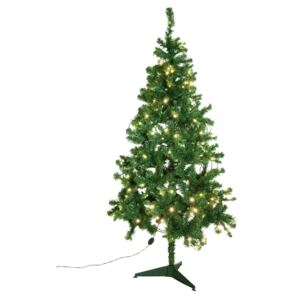 Europalms Umělý vánoční stromek s LED bílými žárovkami, 180 cm