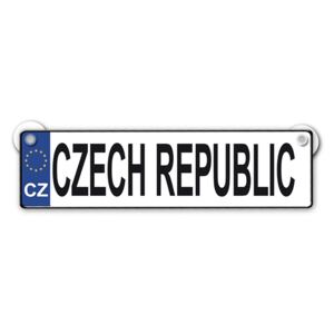Originální SPZ cedulka Czech republic