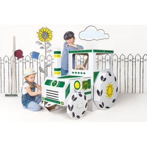 Dětský kartonový traktor Tektorado