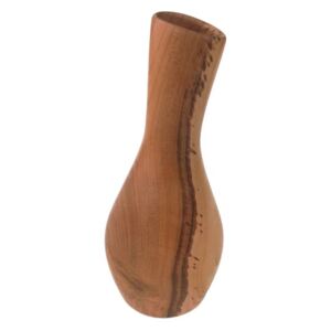 Woodlaf Dřevěná váza 18 cm Xolani