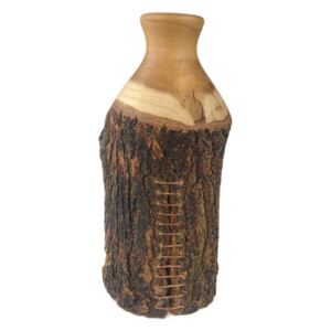 Woodlaf Dřevěná váza 19 cm Marylin