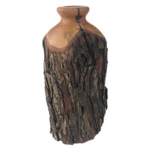 Woodlaf Dřevěná váza 13 cm Lana