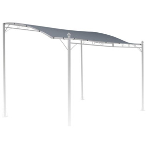 Blumfeldt Allure Roof Grey, náhradní střecha pro pergolu Allure, přístřešek 3 x 2,5 m, šedá