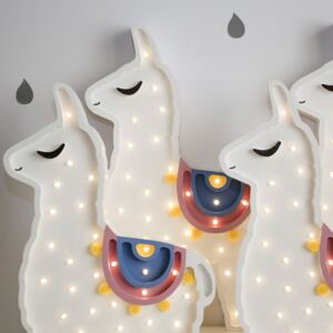 Dětská LED lampička Lama