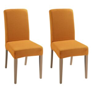 Komashop Potah na židli OLIVER Barva: Oranžová